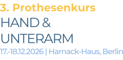 Prothesenkurs Hand & Unterarm